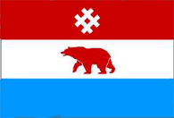 Современный флаг Коми-Пермяцкого округа в составе Пермского края